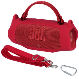 Peyyargo Housse en Silicone de Protection Compatible avec JBL Charge 6 Enceinte Portable