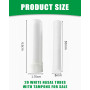 KGDUYC 20 Pièces Stick Inhalateur pour Huiles Essentielles Nez,Tubes Inhalateurs Réutilisable Plastiques Vides Aromathérapie ave