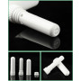 KGDUYC 20 Pièces Stick Inhalateur pour Huiles Essentielles Nez,Tubes Inhalateurs Réutilisable Plastiques Vides Aromathérapie ave