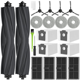 RUKHOOL L40 Ultra AE Accessoires pour Dreame L10s Ultra Gen 2 / Mova E30 Ultra / L10s Pro Ultra Heat Pièces Rechange 4 Sacs à Po