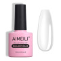 AIMEILI 5 en 1 Builder Base Gel, Gel de Construction Clair Pour Pointes Ongles Faux Ongles Extension, Base Coat, Renforcement et