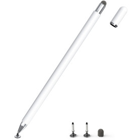 Stylet Tablette, 2 en 1 Stylet Tactile Pencil Compatible avec Toutes Les Tablettes et Smartphones, iPhone, iPad, Samsung, Lenovo