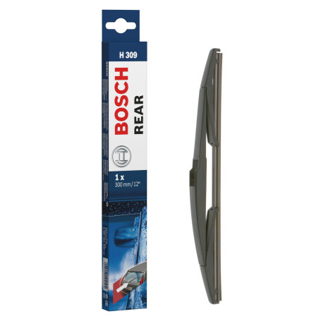 Bosch Balai d'Essuie–Glace Arrière Rear: H309, Longueur: 300mm – 1 Balai Arrière