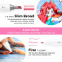 Ohuhu feutres alcool, 60+1 Couleurs feutre à alcool permanent à double pointe, rechargeable, à mélange parfait Pour les artistes