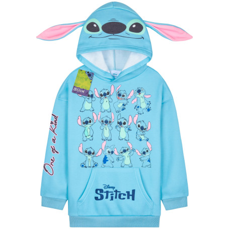 Disney Stitch Sweat Capuche Fille Pull Enfant Ado Officiel Sweat Stitch Vetement Fille Décontractés Idée Cadeau Anniversaire