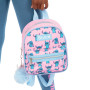 Disney Sac de point Mini sac à dos avec point de porte-clés | Sac à dos pour petits enfants | Sac de fille | Rose taille unique