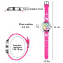 Delycazy Montre Enfant, 12 et 24 Heures Mouvement à Quartz Montre pour Enfants Fille Garçon, Cadeau Fille Garçon 4 5 6 7 8 Ans