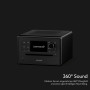 sonoro Elite Internetradio avec lecteur CD (FM, DAB Plus, podcasts, Spotify, Amazon Music, Deezer) Noir mat