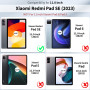 EasyAcc Coque Compatible avec Xiaomi Redmi Pad SE 11 Pouces 2023 Tablette, Étui de Protection Fin avec Support pour Redmi Pad SE