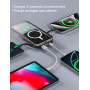 Podoru Batterie Externe Mag-Safe 10000mAh,avec 2 Câble Charge Rapide PD 20W Batterie Externe iPhone,Portable Écran LED sans Fil 
