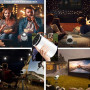TEKXDD Vidéoprojecteur Portable WiFi/Bluetooth, Projecteur 4K Compatible 1080P Natif 180° Rotation Keystone Auto pour Home Ciném