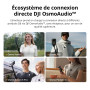 DJI Mic Mini (2 TX + 1 RX Mobile), Microphone sans Fil pour iPhone/Android, prêt à l’Emploi, Compact et léger, appairage Entre m