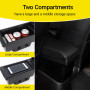 YJYWZH Accoudoir Compatible avec Peugeot 308 Peugeot 309 Accoudoir Boite de Rangement Double Couch