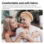 DRESHOW Femmes Africaine Turban pré-noués Tresse Torsadée Bonnet Chimio Casquette de Perte de Cheveux Chapeau