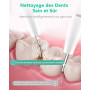 kit Detartrage dents | Brosse à dents | accessoires pour hydropulseurs et irrigateurs - dentaire nettoyage à3 vitesse Idéal pour