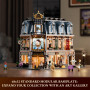 Lumibricks Brick Art Galerie Bloc de Construction avec Lumière, 3400 Pcs, Bâtiment Modulaire d’Angle Inspiré des Œuvres d’Art Cl