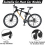 Siege Velo Enfant Avant, Selle de Vélo pour Enfants avec Guidon et Pédalier, Siège de Vélo pour Enfant Compatible avec Les VTT A