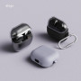 elago Coque Duo Compatible avec Samsung Galaxy Buds 3 & 3 Pro & 3 FE, Housse avec Mousqueton, Premium Silicone + Housse en TPU, 