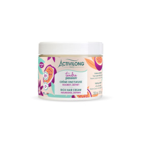 ACTIVILONG - Crème Onctueuse Tendre Passion - Cheveux Ondulés, Bouclés, Frisés et Crépus - 99% d'ingrédients d'origine naturelle