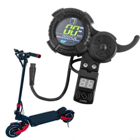 Trottinette électrique à 6 broches Affichage LCD Accélérateur pour VSETT pour ZERO 10 8X 10X Z8PRO