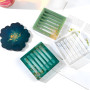 5 moules de dessous de verre en résine, sous-Verres Ronds et Carrés, Moules Pour Table DéCoration Coaster Tapis De Bol, pour Mak