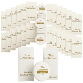 Format Voyage Produits de Toilette, Produits de Toilette Miniatures pour Hôtel | Pack en Vrac de 12x10ml de Gel Douche, 12x10ml 