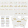 Format Voyage Produits de Toilette, Produits de Toilette Miniatures pour Hôtel | Pack en Vrac de 12x10ml de Gel Douche, 12x10ml 