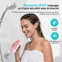 COSLUS Jet Dentaire Hydropulseur Irrigateur Oral: 3 Modes & 18Niveaux, Pic Dentaire Eau pour Orthodontie, Appareil Dentaire, Gen