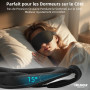 Masque de Nuit Innovant 2026, Trilancer Bandeau de Sommeil les yeux, Cache-œil Dormir,Masque de Sommeil, Voyage Avion Méditation