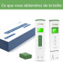 YINMIK Combiné pH Mètre et Testeur TDS Numérique Mesure Précisement la Température de pH TDS EC Testeur pH Piscine avec Affichag