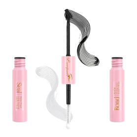 Parriparri Colle Faux Cils 2 in 1 Lash Bond et Seal DIY Individuel Cils Adhésif Waterproof Strong Hold Eyelash Glue Faux Cils Co