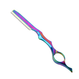 Rasoir de Coiffure, Rasoir de Coupe Cheveux Texturisant, Rasoir Amincissant pour Barbier, Rasoir à Effiler Couche Coupe Rasoir P