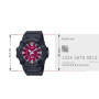 Montre Homme Casio COLLECTION Violet Noir (Ø 49 mm)