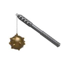 Maillet en plastique Doré 33 cm