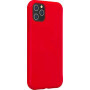 Coque Silicone SoftTouch Rouge pour iPhone 12 Pro Max Bigben