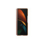 Coque en Cuir pour Samsung G Z Fold 2 Marron Samsung