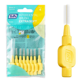 Brosses interdentaires Tepe Jaune 0,7 mm Super doux (8 Pièces)