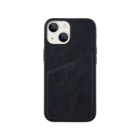 We Coque de protection porte-carte iPhone 13 Noir: en poluyrthane - portes-cart