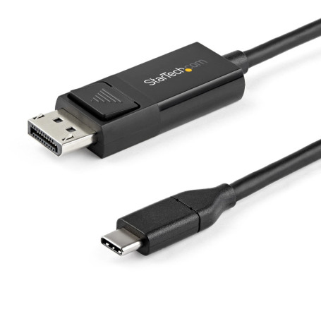 Startech.com Câble USB Type-C vers DisplayPort 1.2 (bidirectionnel) - 1m - Adaptateur USB-C à DP