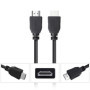 S/CONN HDMI - HDMI 2m câble HDMI HDMI Type A (Standard) Noir