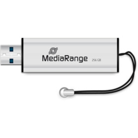 MediaRange MR919 lecteur USB flash 256 Go USB Type-A 3.2 Gen 1 (3.1 Gen 1) Noir, Argent
