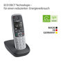 Gigaset E560 téléphone Téléphone DECT Identification de l'appelant Noir, Argent