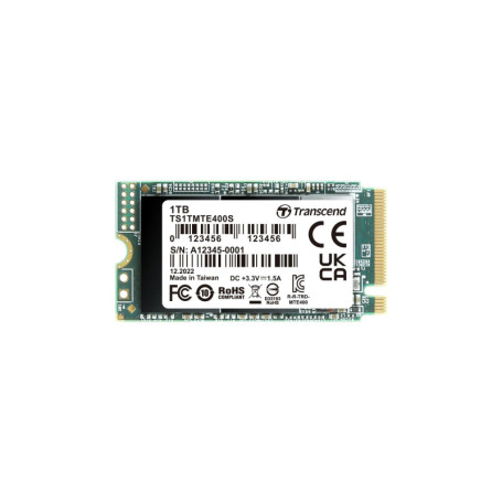 Transcend PCIe SSD 400S M.2 1 To PCI Express NVMe 3D NAND
