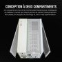 Corsair 2500X Midi Tower Blanc