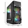 Sharkoon VG7-W RGB Midi Tower Noir
