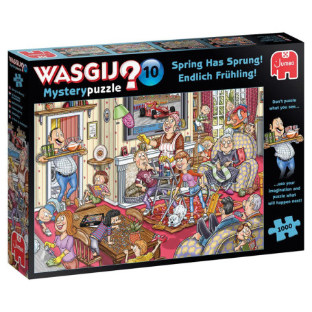 Jumbo Wasgij Mystère 10 Enfin le printemps ! Puzzle 1000 pièces (81905)