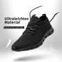 MGNLRTI Basket Homme Chaussure de Sports léger Multisports Sneakers Running Outdoor Training Gym Tennis Jogging Mode Basses Noir