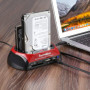 Tccmebius TCC-S862-DE USB 2.0 à SATA IDE Dual-Bay HDD Disque Dur Station d'accueil avec Lecteur de Cartes et Hub USB 2.0 pour 2.