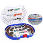 WORKPRO Coffret de 276 Accessoires d'Outils Rotatifs Universels pour Polissage Perçage Meulage Sculpture Coupe Faciles