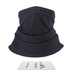 TAGVO Cache-Cou col Nez Hiver, Multifonction 4-en-1 écharpe Polaire Tour de Cou Tube de Longue Cou Chaud épais Protecteur, Sport